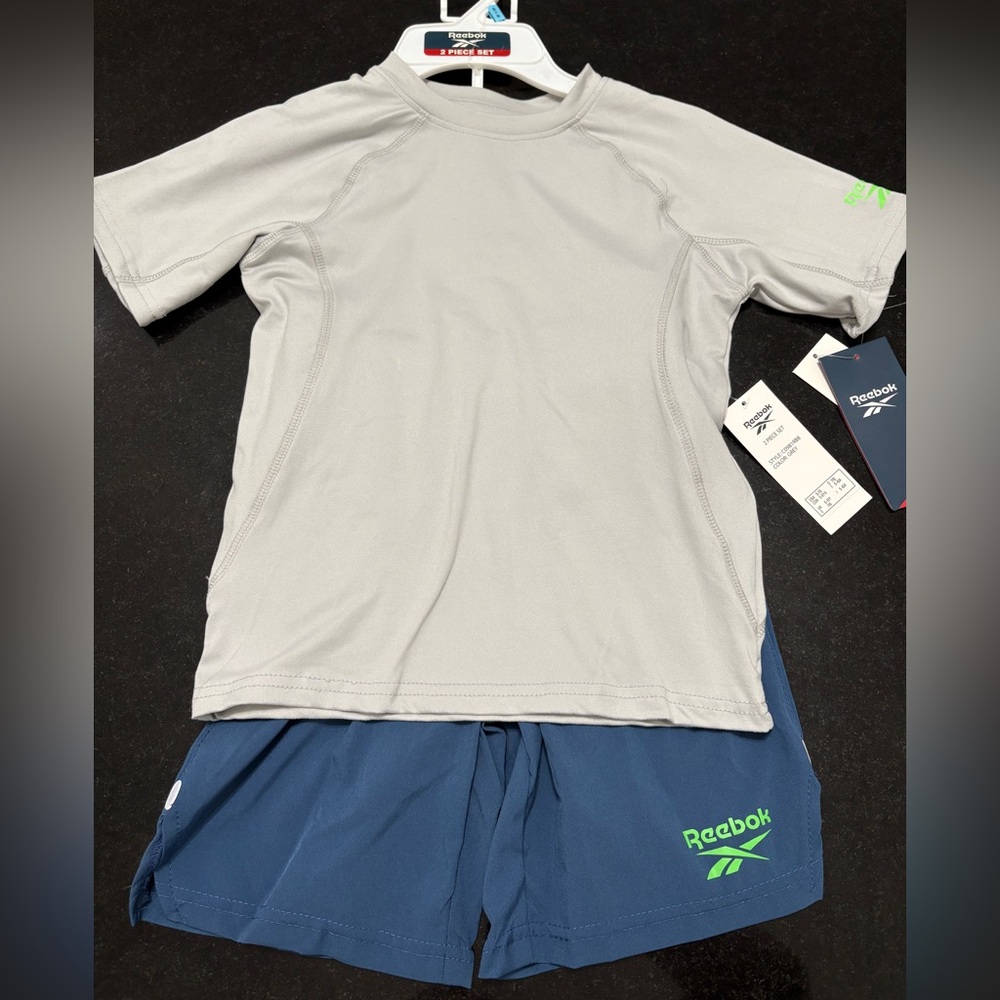 Reebok Light Gray Athletic Shirt
